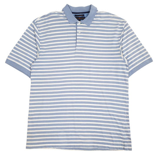 Mens Blue Tommy Hilfiger  Short Sleeve Polo Shirt