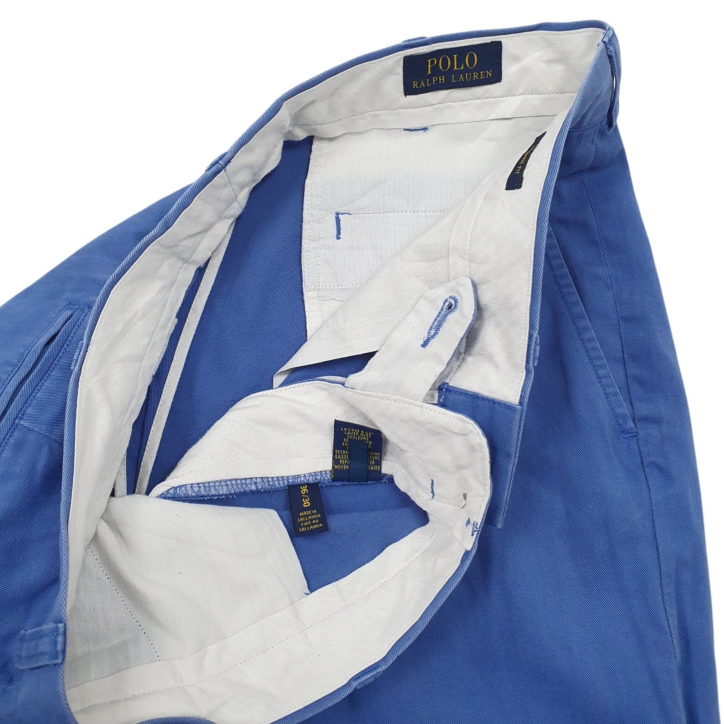 Mens Blue Polo Ralph Lauren   Trousers