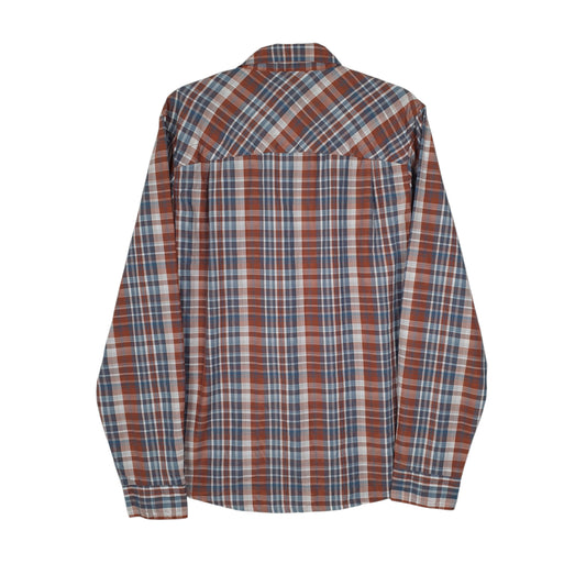 Mens Brown L.L.Bean Walking Hiking  Shirt