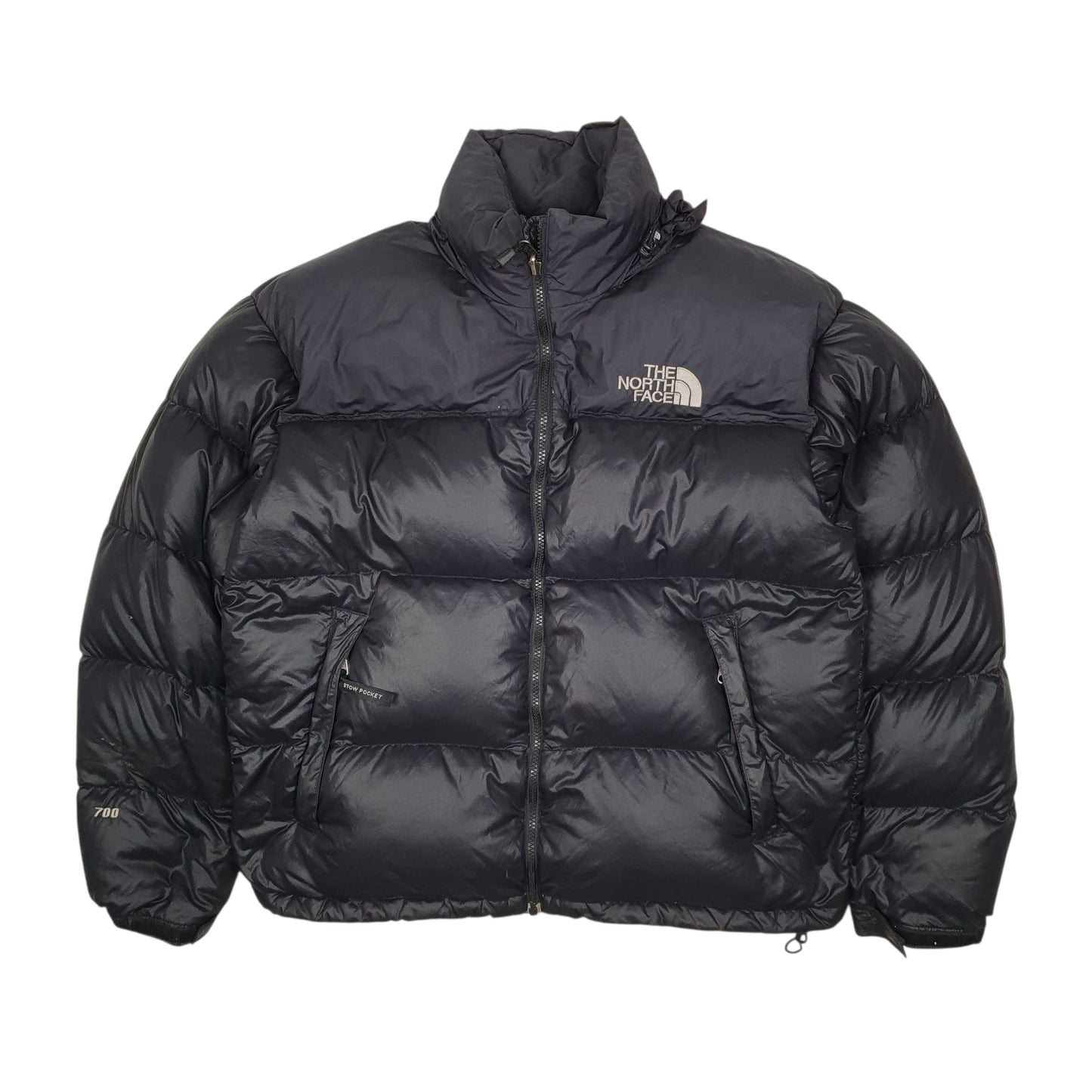 Mens Black The North Face Nuptse Retro 1996  Coat