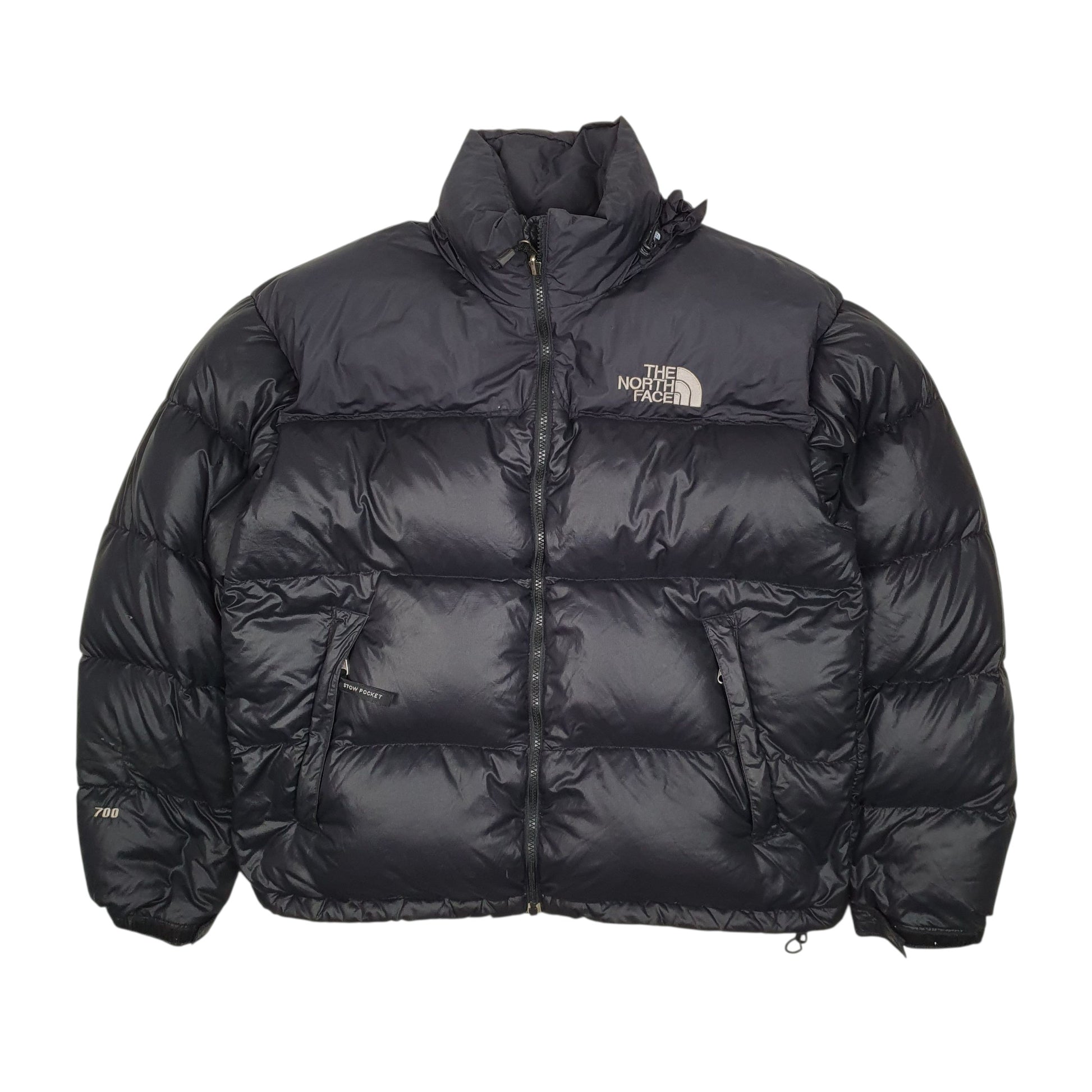 Mens Black The North Face Nuptse Retro 1996  Coat