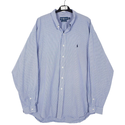 Mens Blue Ralph Lauren  Long Sleeve Shirt