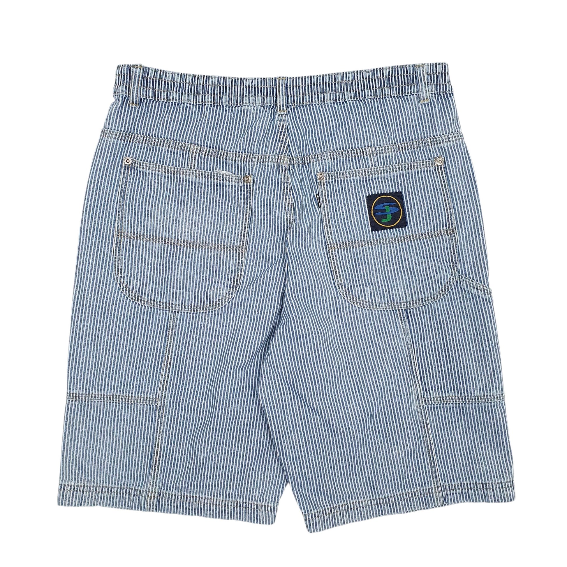 Mens Blue Levis Vintage Hickory Hoodie Shorts