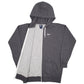 Mens Grey Nike  Full Zip Jumper