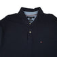 Mens Navy Tommy Hilfiger  Hoodie Polo Shirt