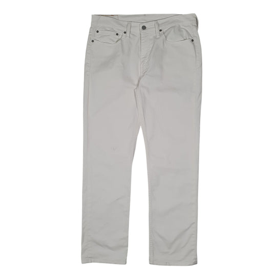 Mens White Levis  514 JeansW34 L30