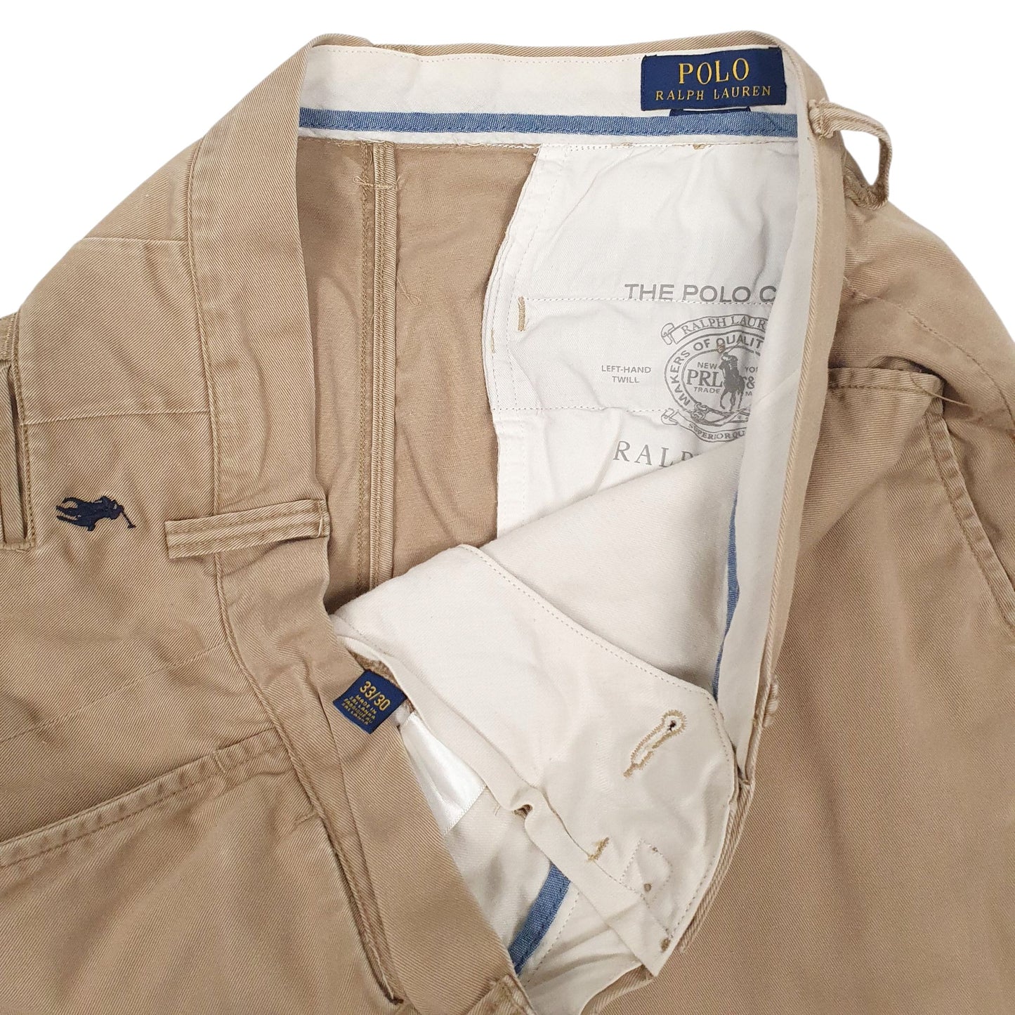 Mens Brown Polo Ralph Lauren Classic Fit  Trousers