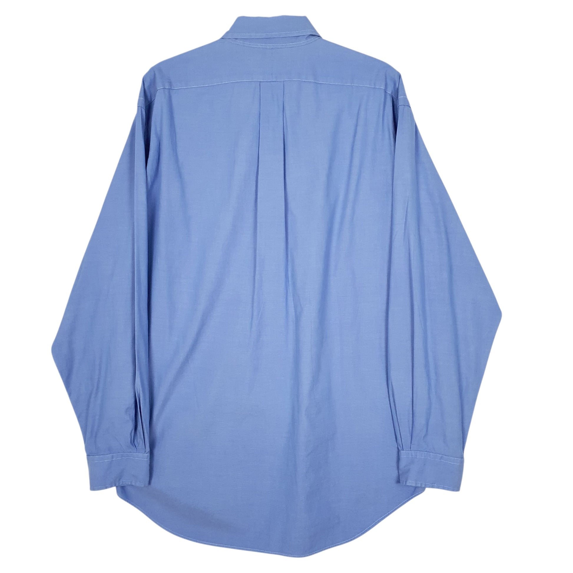 Mens Blue Ralph Lauren Pinpoint Oxford  Shirt