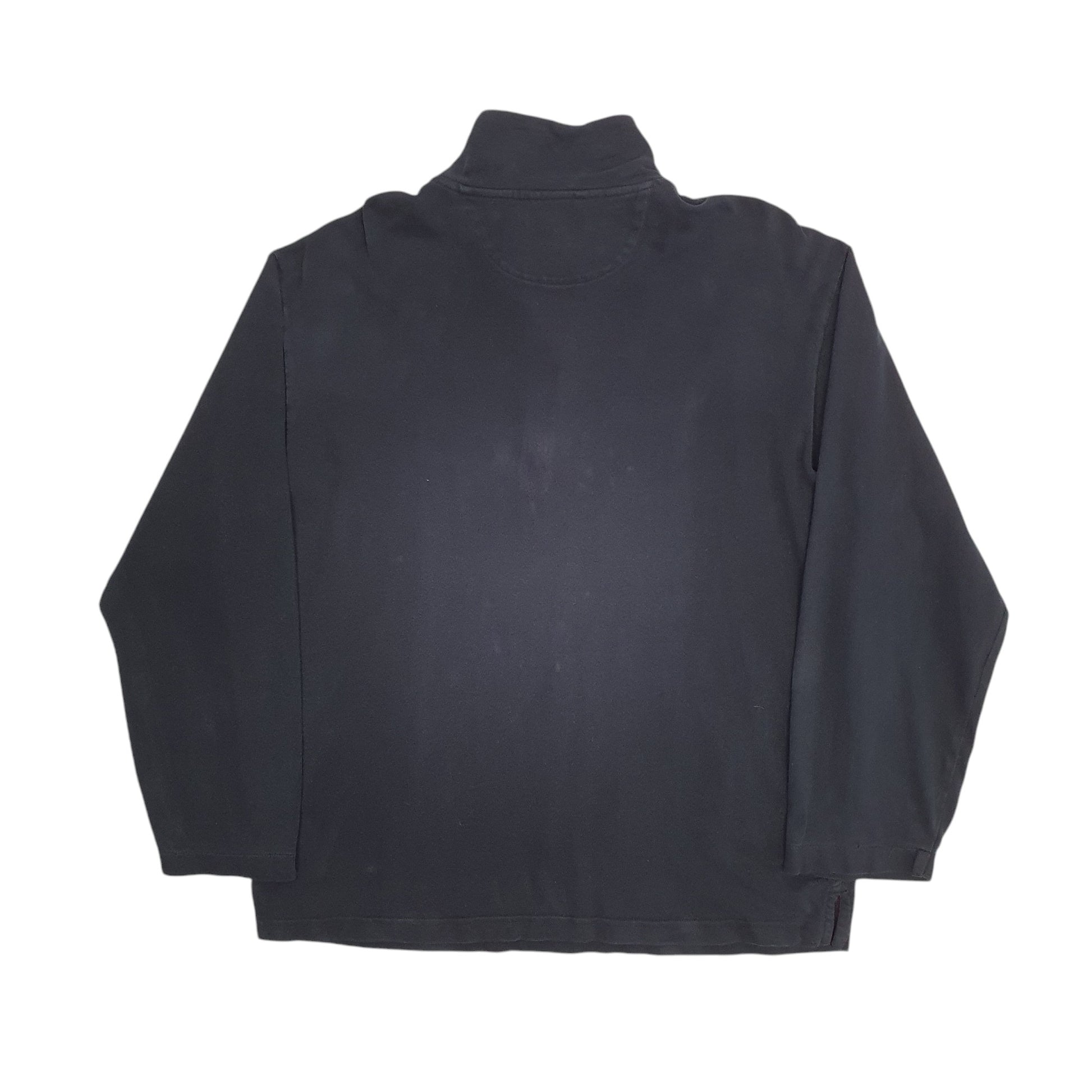 Mens Navy Nautica  Quarter Zip Jumper