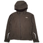 Womens Brown The North Face Apex Recco Avalanche Skiing Hoodie Coat