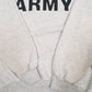 Mens Grey Jerzees Army Crewneck Jumper