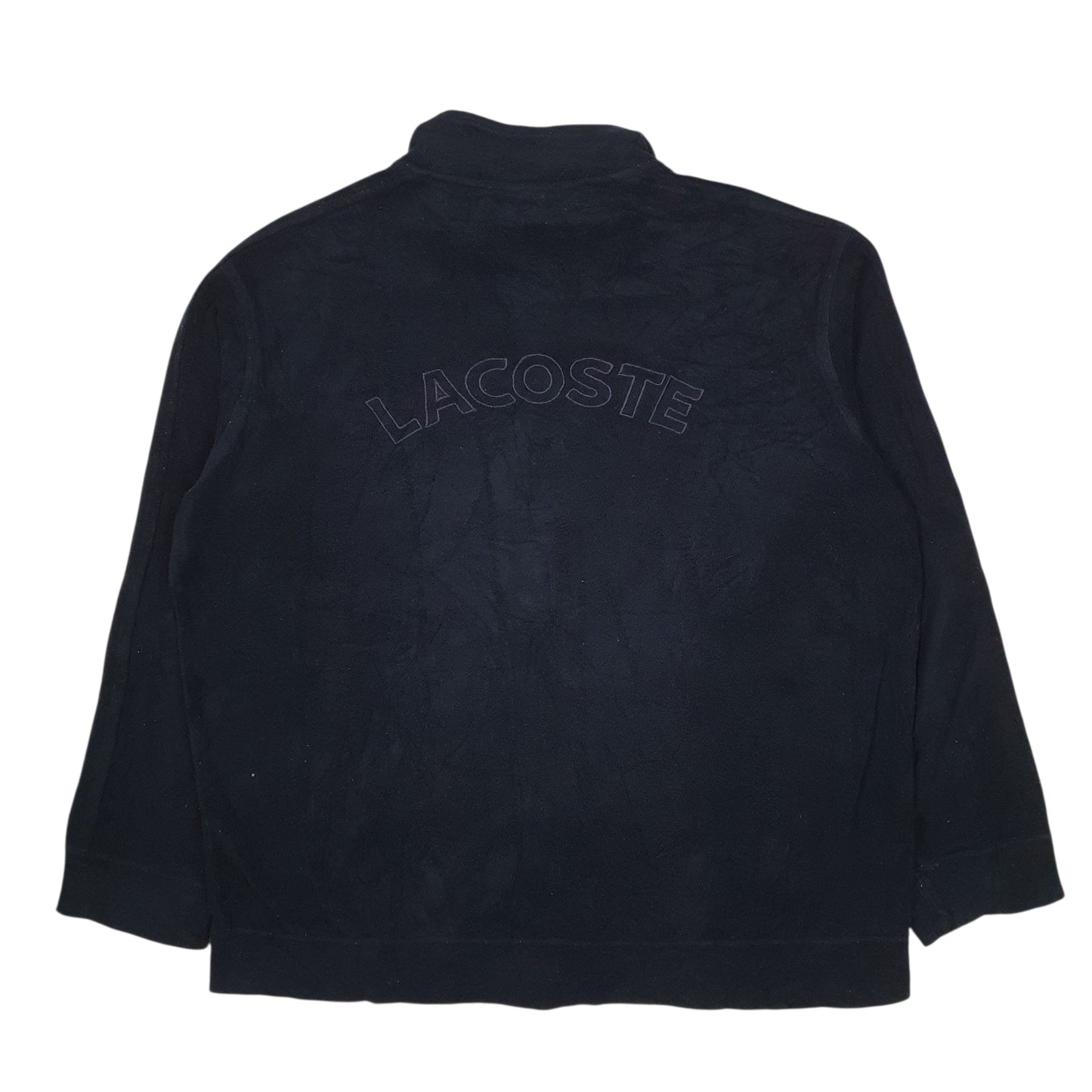 Mens Navy Lacoste  Full Zip Jumper