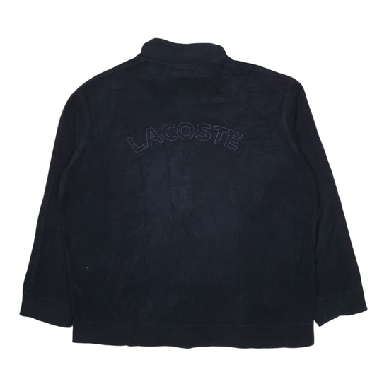 Mens Navy Lacoste  Full Zip Jumper