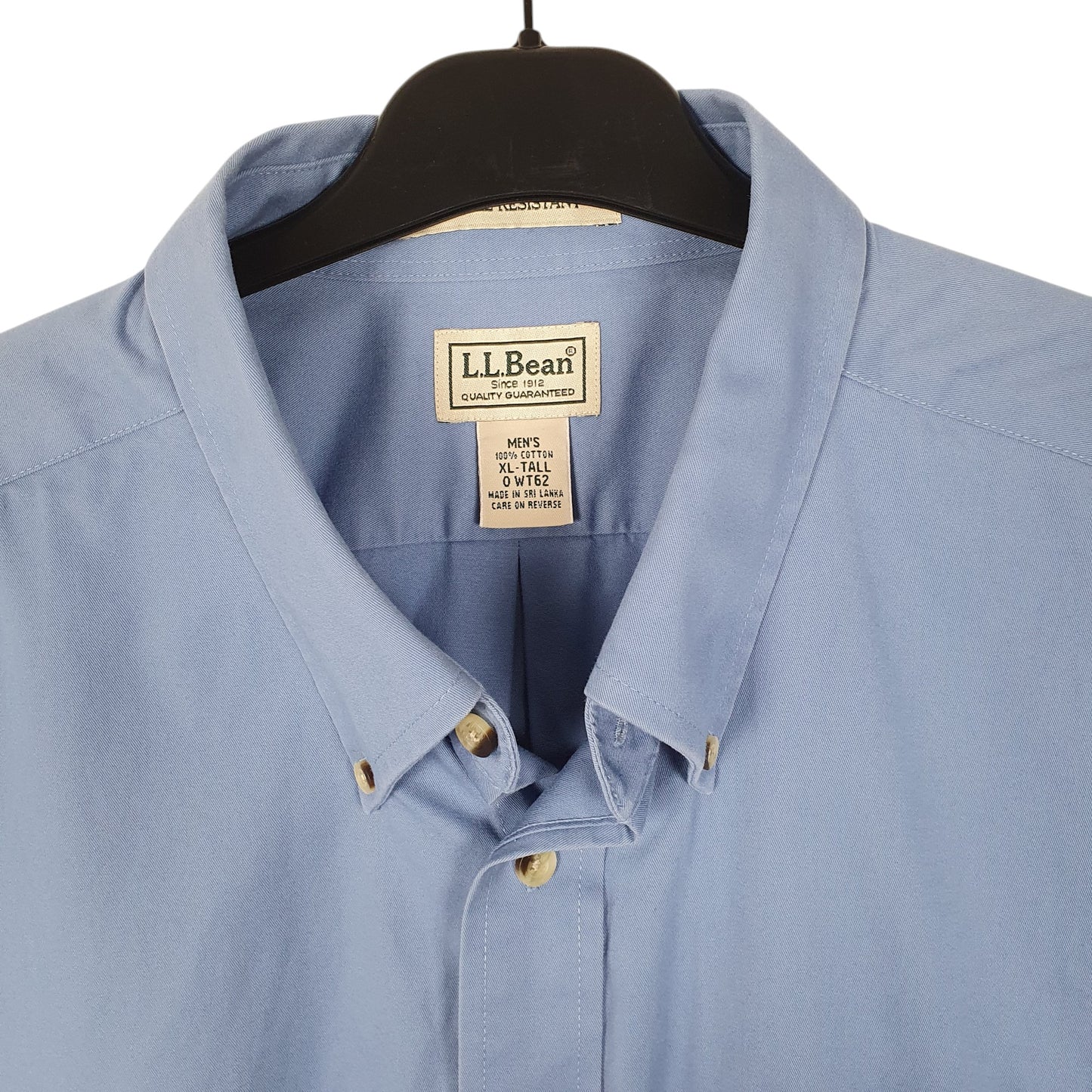 Mens Blue L.L.Bean   Shirt