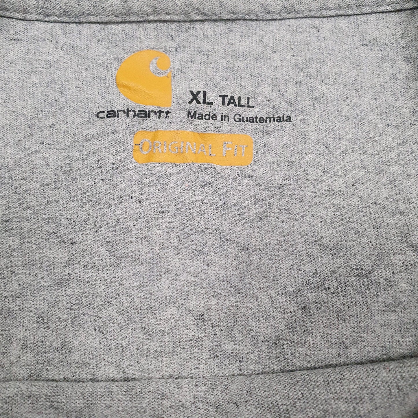 Mens Grey Carhartt   T Shirt