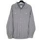 Mens Grey L.L.Bean Chamois Flannel Long Sleeve Shirt