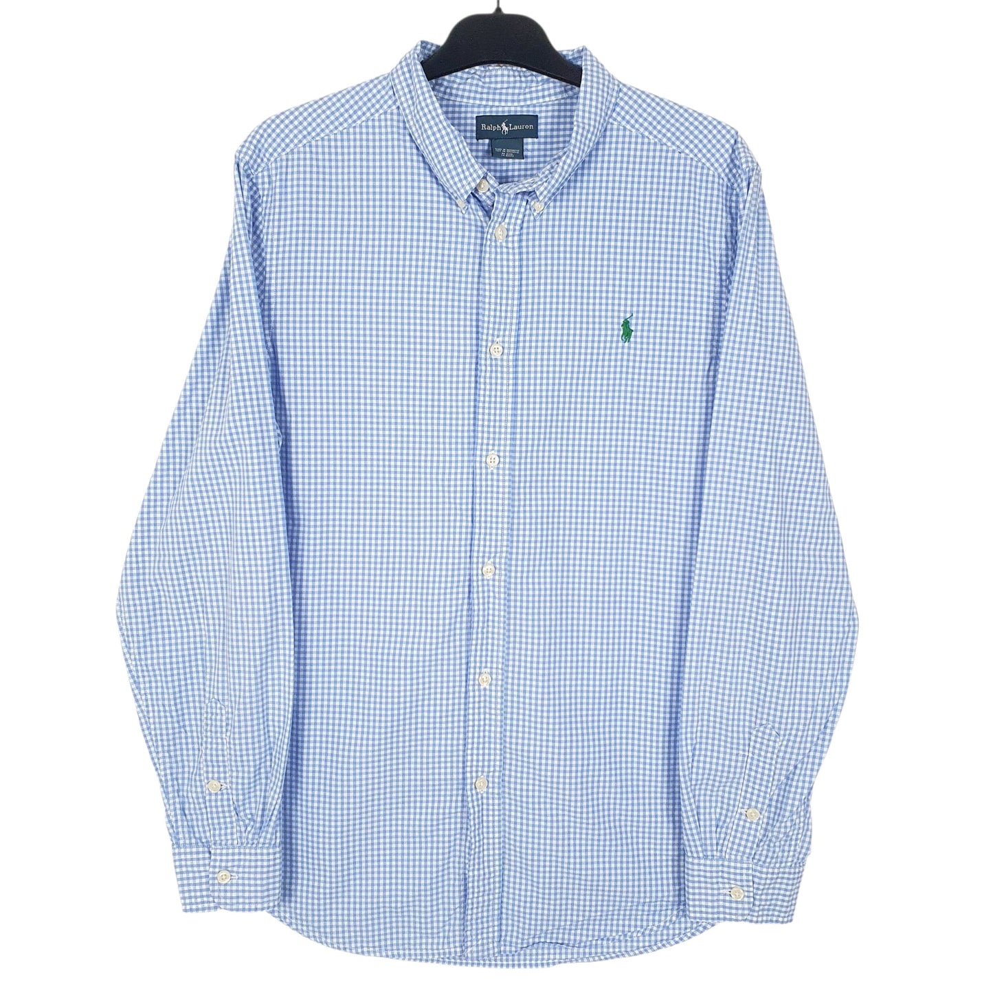 Mens Blue Ralph Lauren  Long Sleeve Shirt