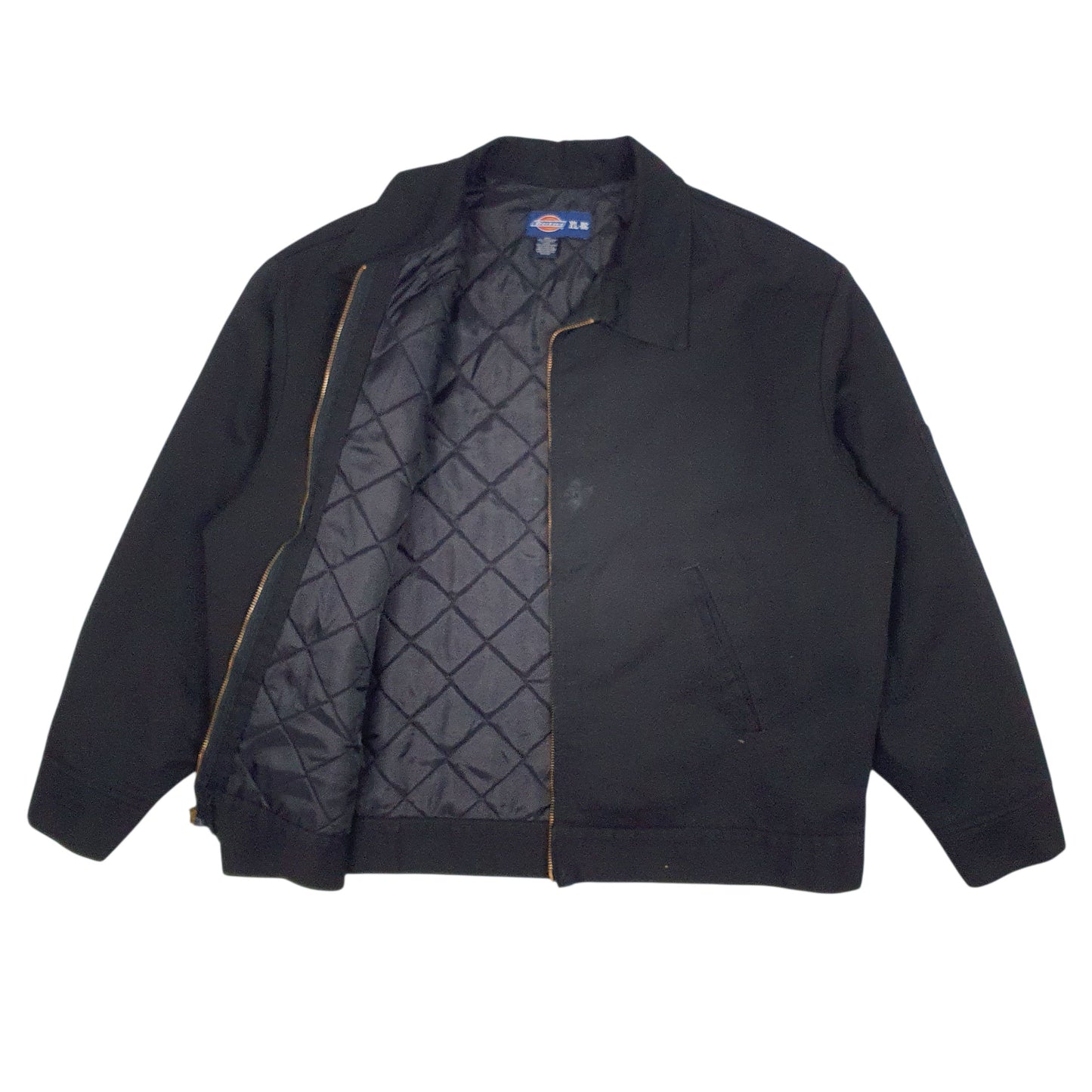 Mens Black Dickies   Coat