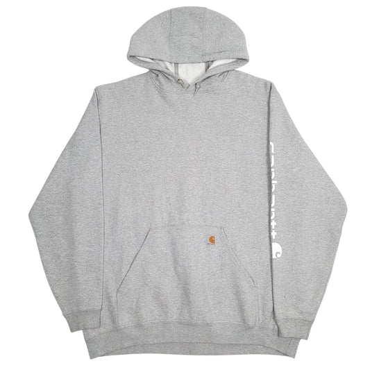 Mens Grey Carhartt  Hoodie Jumper