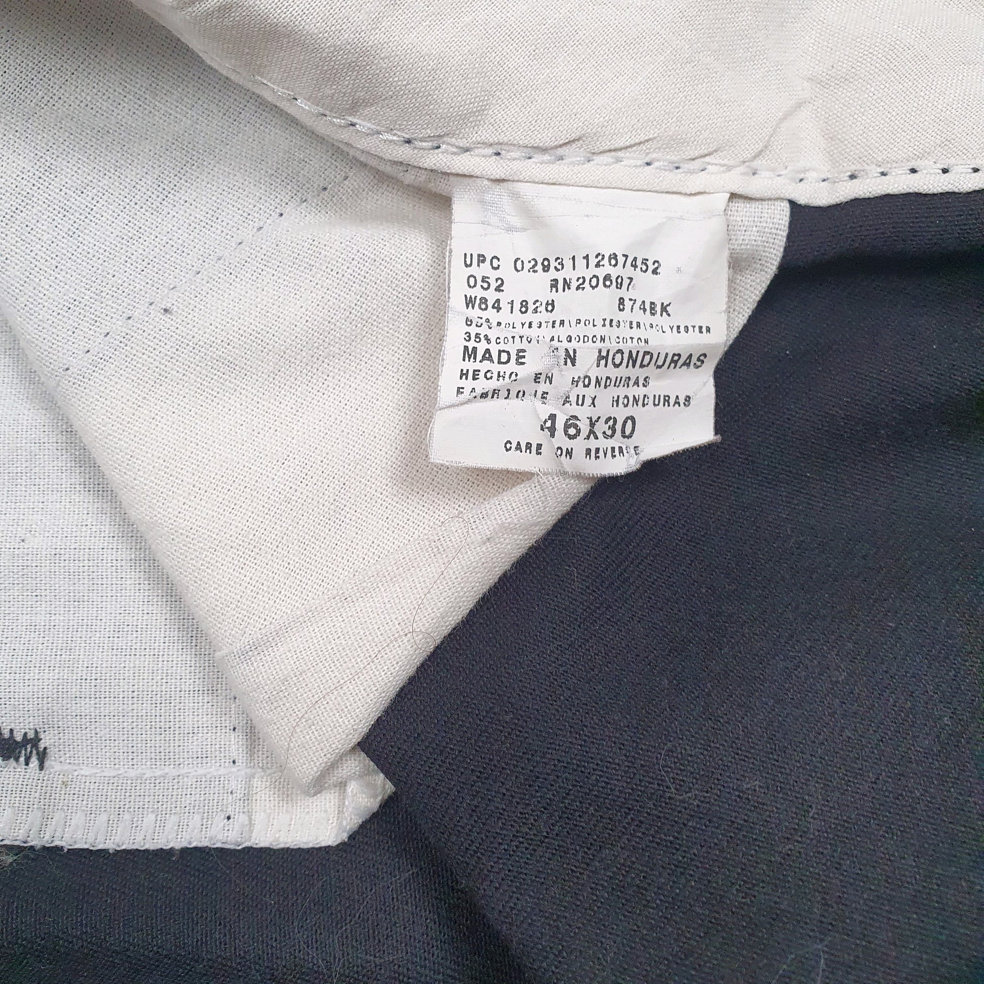 Mens Black Dickies   Trousers