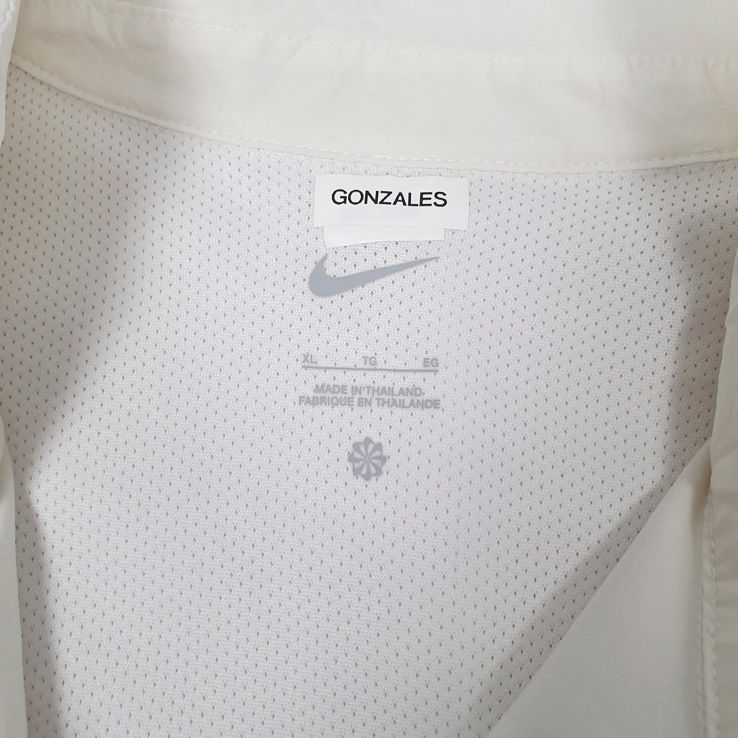 Mens White Nike   Coat