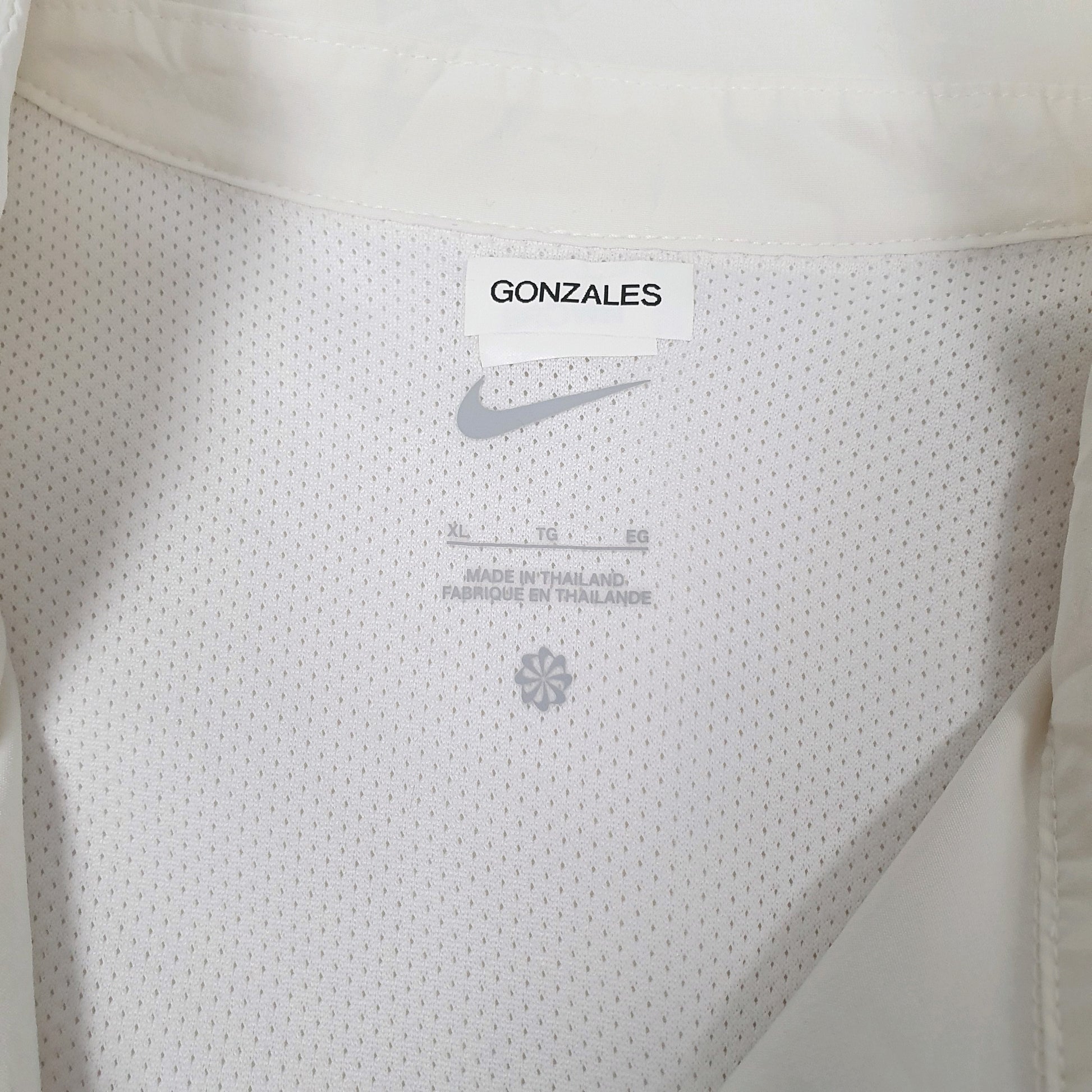 Mens White Nike   Coat