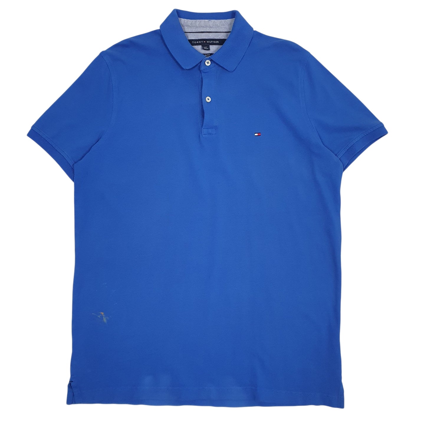 Mens Blue Tommy Hilfiger  Short Sleeve Polo Shirt