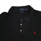 Mens Black Polo Ralph Lauren  Crewneck Polo Shirt