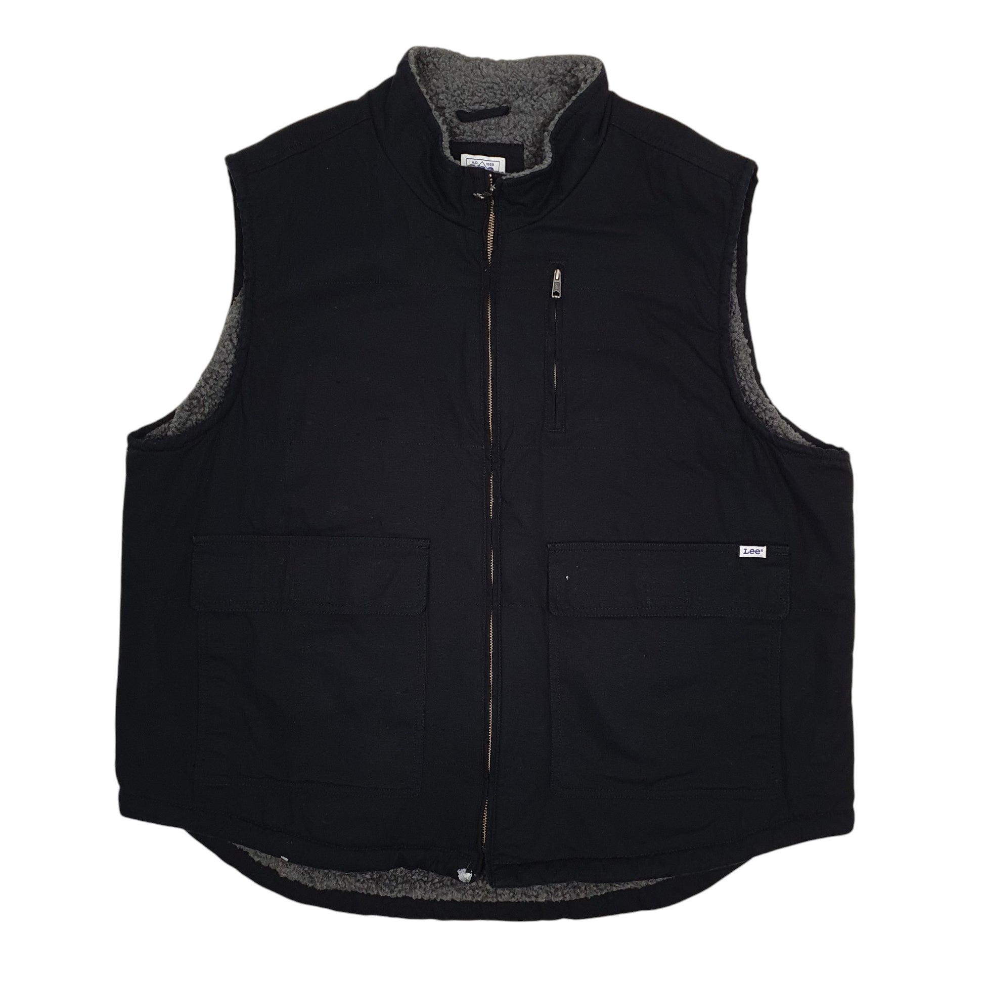 Mens Black Lee   Coat