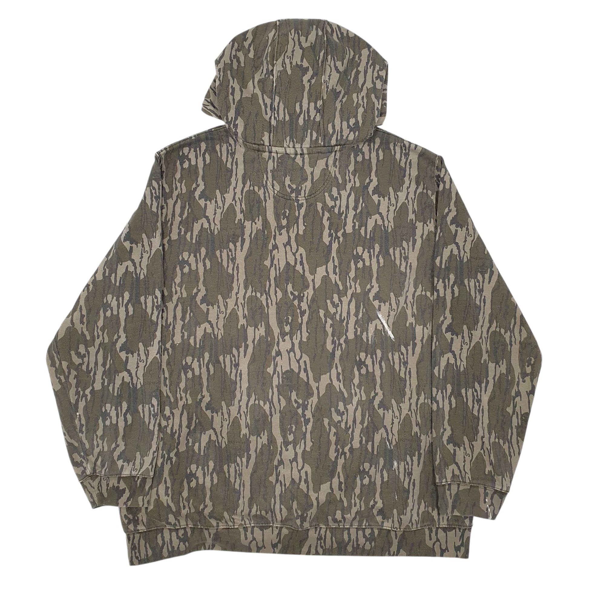 Mens Green Carhartt Real Tree Loose Fit Hoodie Jumper