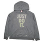 Womens Grey Nike  Hoodie Jumper