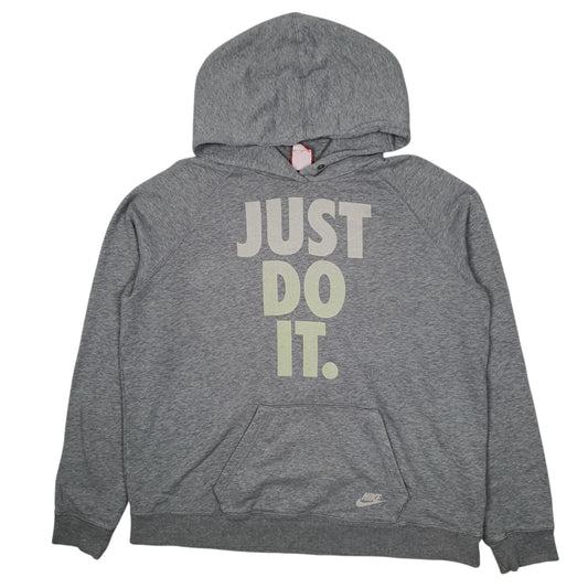 Womens Grey Nike  Hoodie Jumper