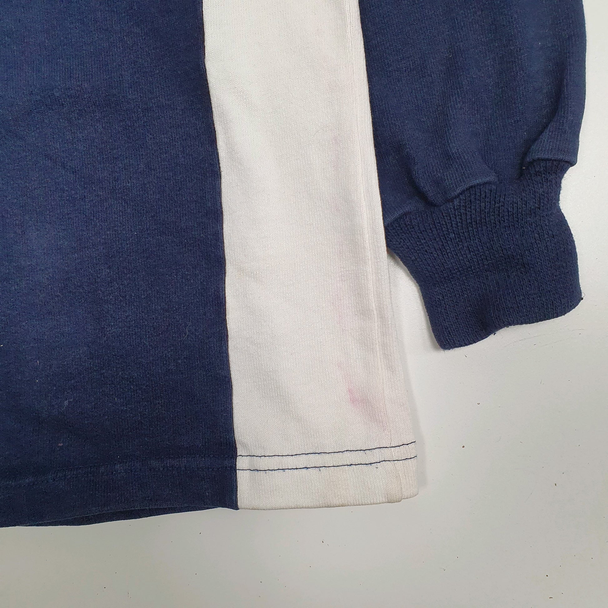 Mens Navy Barbarian Rugby Scotland Rugby Hoodie Polo Shirt