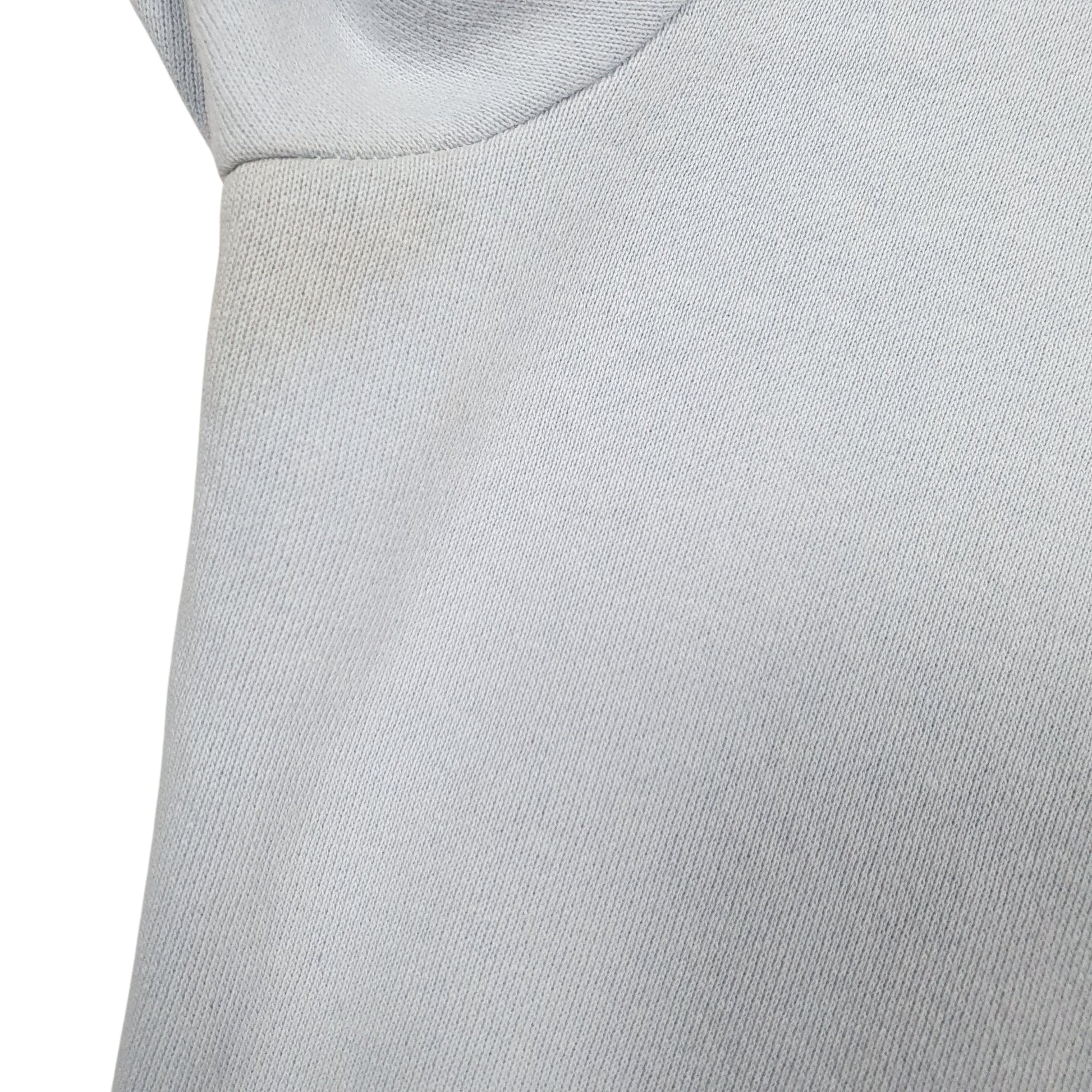 Womens Blue Fila Spellout Crewneck Jumper