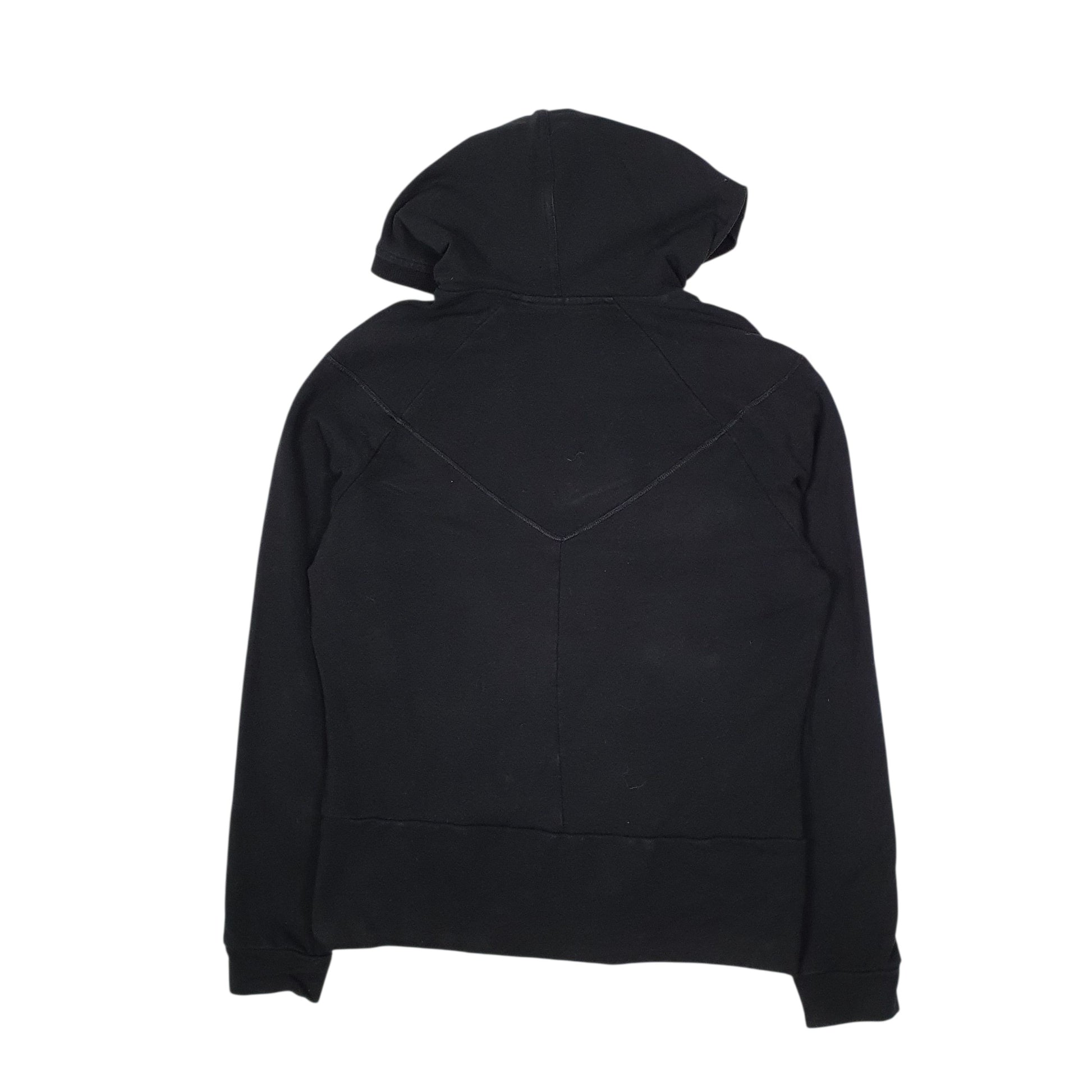 Womens Black Adidas Vintage 2000s Hoodie Jumper