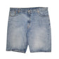 Mens Blue Levis 569 Denim Shorts