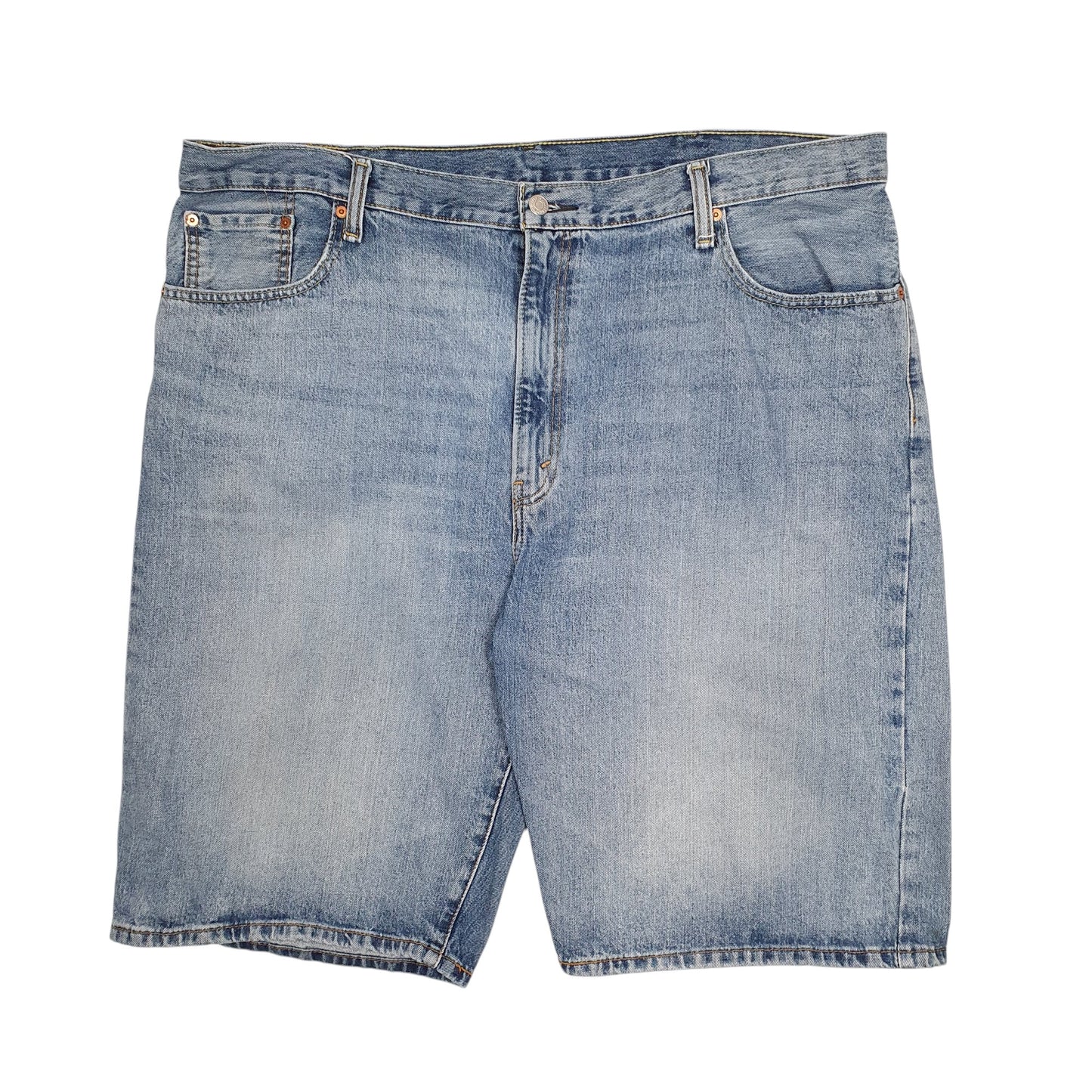 Mens Blue Levis 569 Denim Shorts
