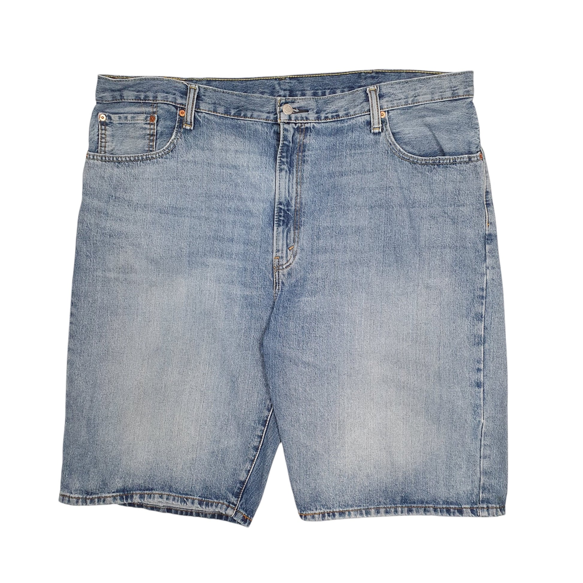 Mens Blue Levis 569 Denim Shorts