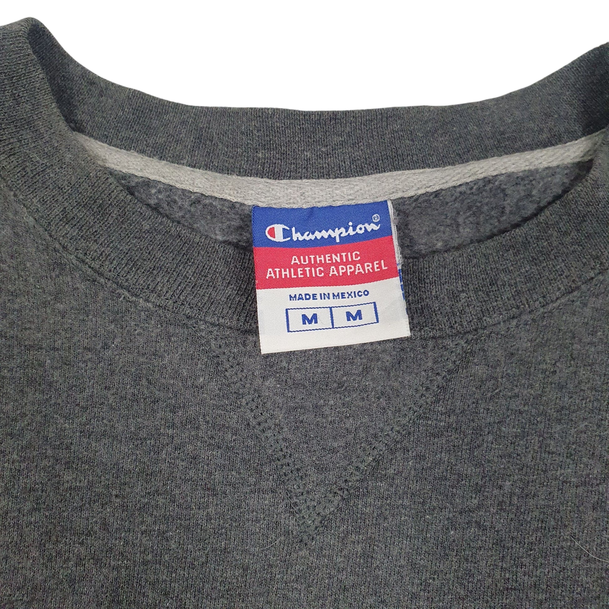 Mens Grey Champion  Crewneck Jumper
