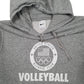 Mens Grey Nike USA Olympic Team Volleyball Hoodie Jumper