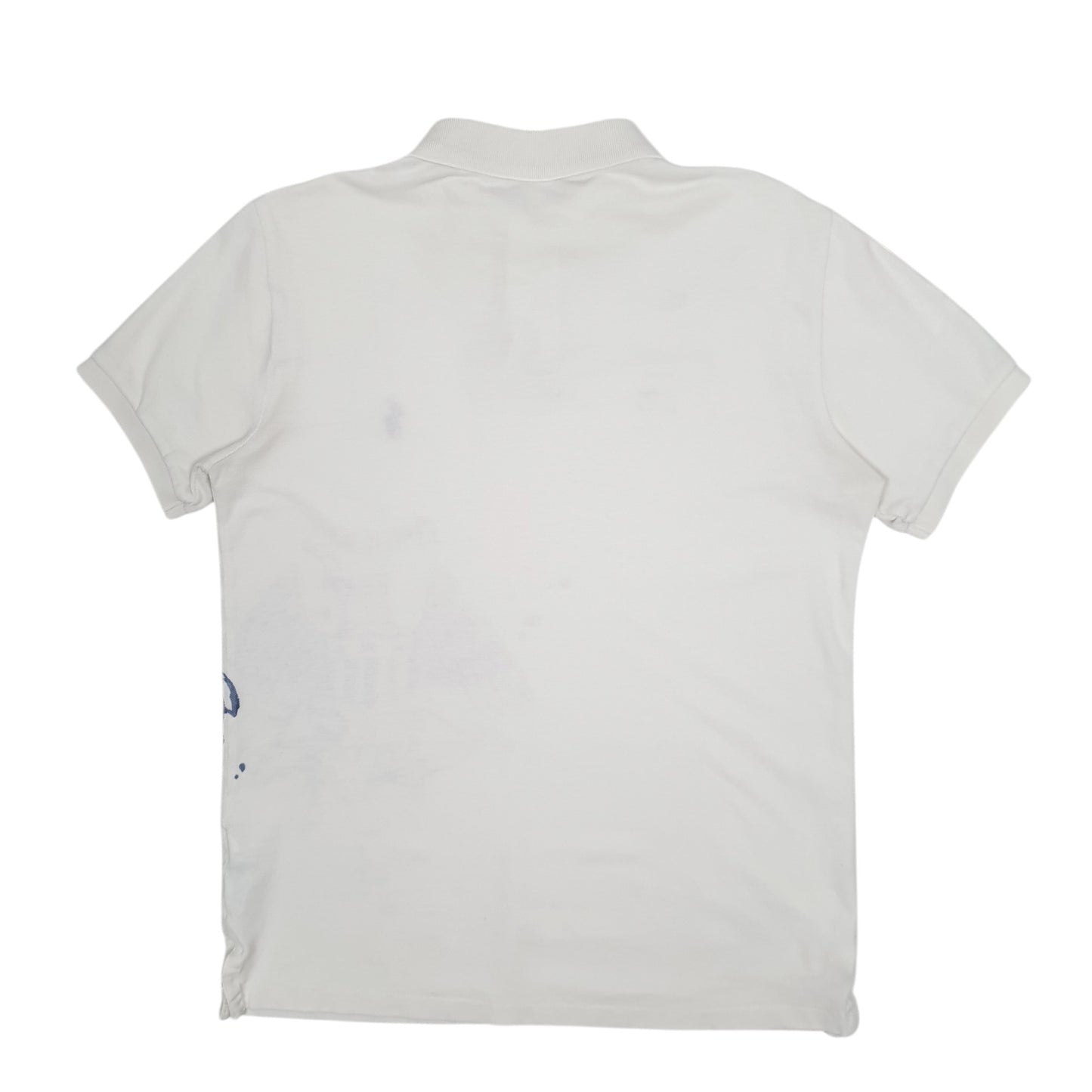 Mens White Polo Ralph Lauren   Polo Shirt