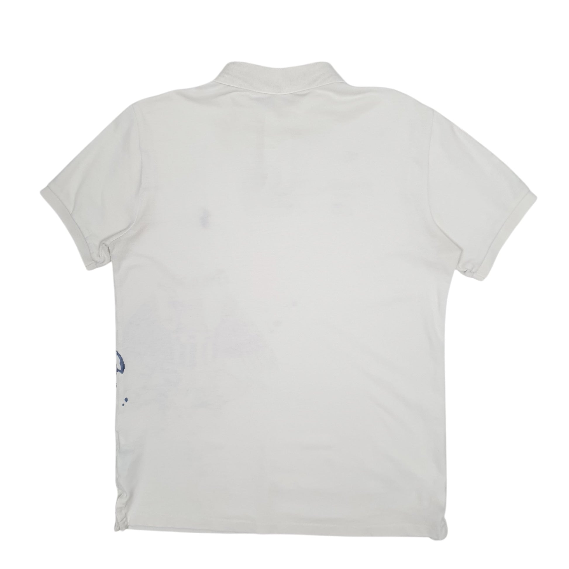 Mens White Polo Ralph Lauren   Polo Shirt