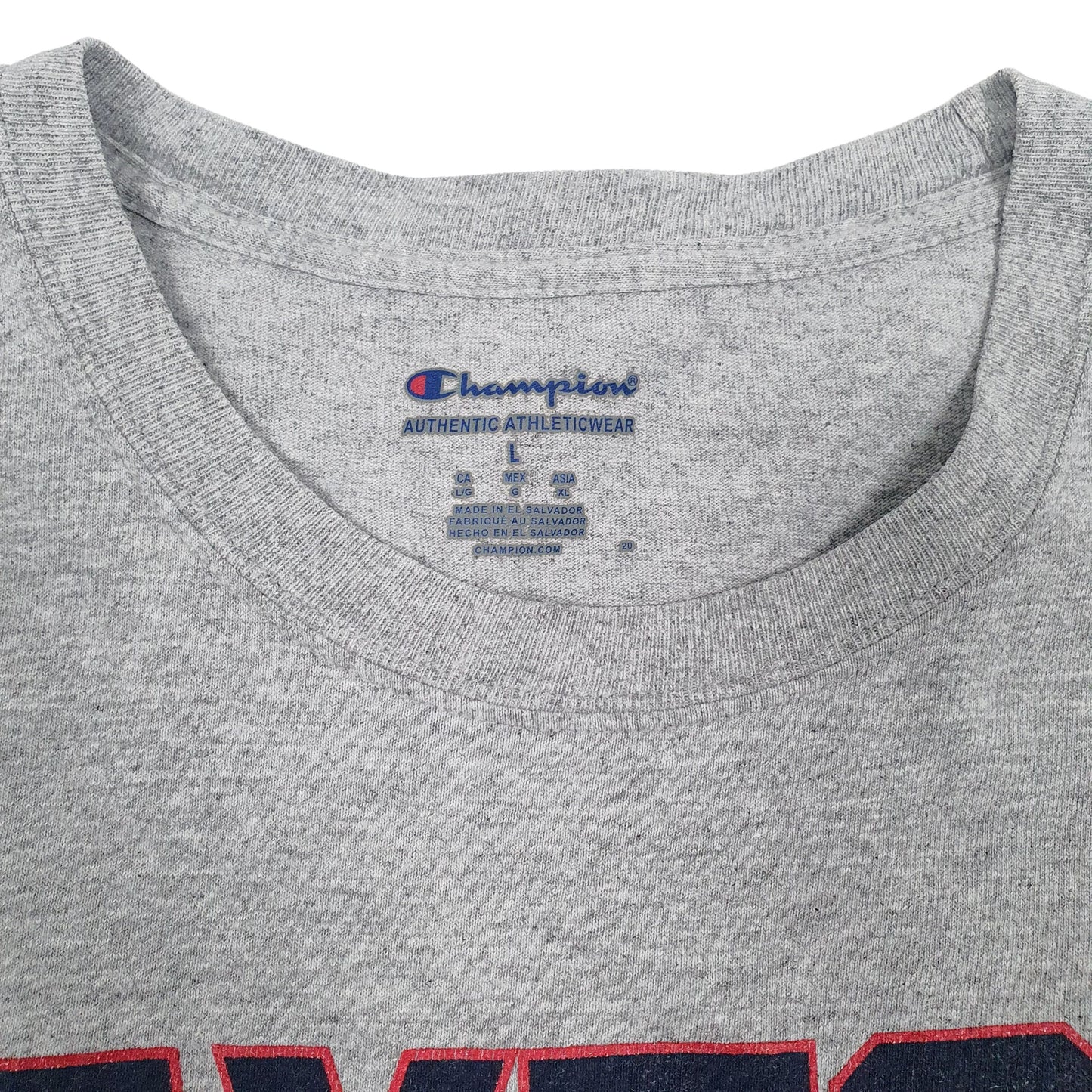 Mens Grey Champion Dayton Flyers  T Shirt