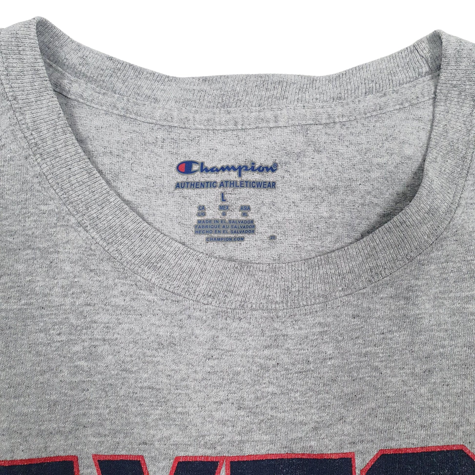 Mens Grey Champion Dayton Flyers  T Shirt