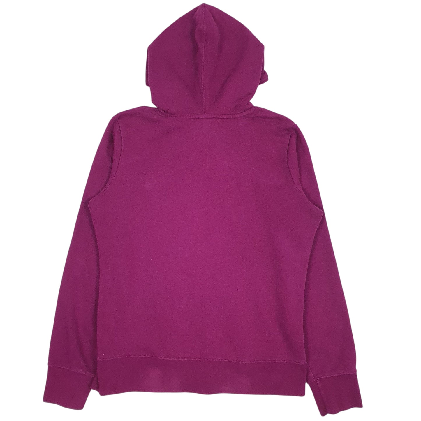 Womens Purple The North Face Spellout Hoodie Jumper