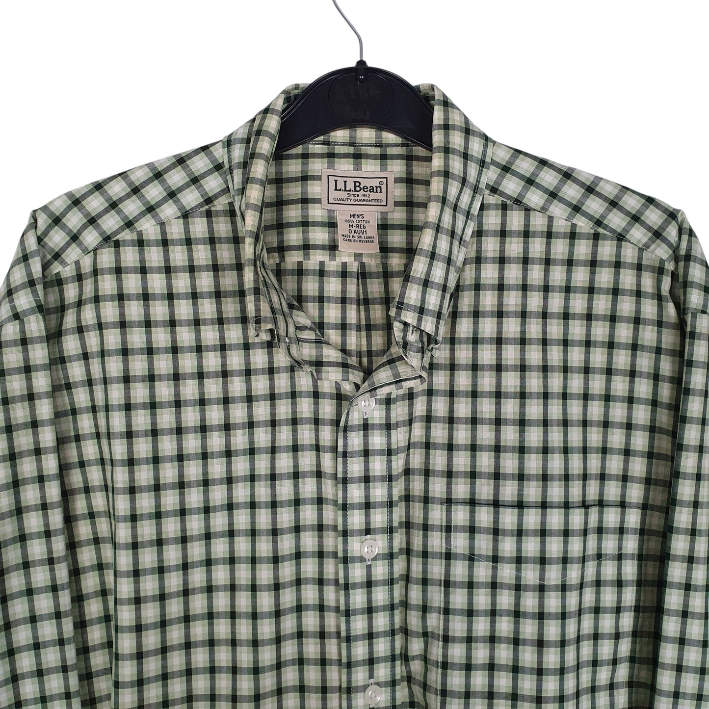 Mens Green L.L.Bean   Shirt