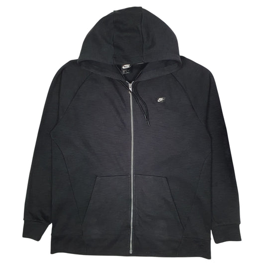 Mens Black Nike Hoodie Full Zip Jumper