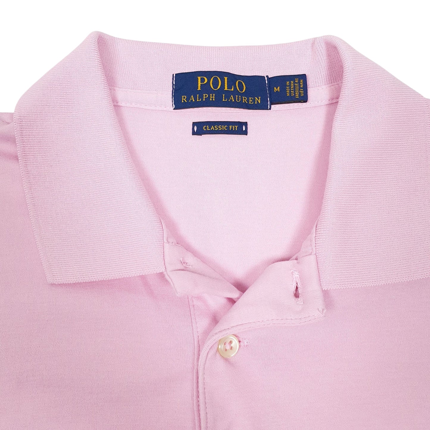 Mens Pink Polo Ralph Lauren   Polo Shirt