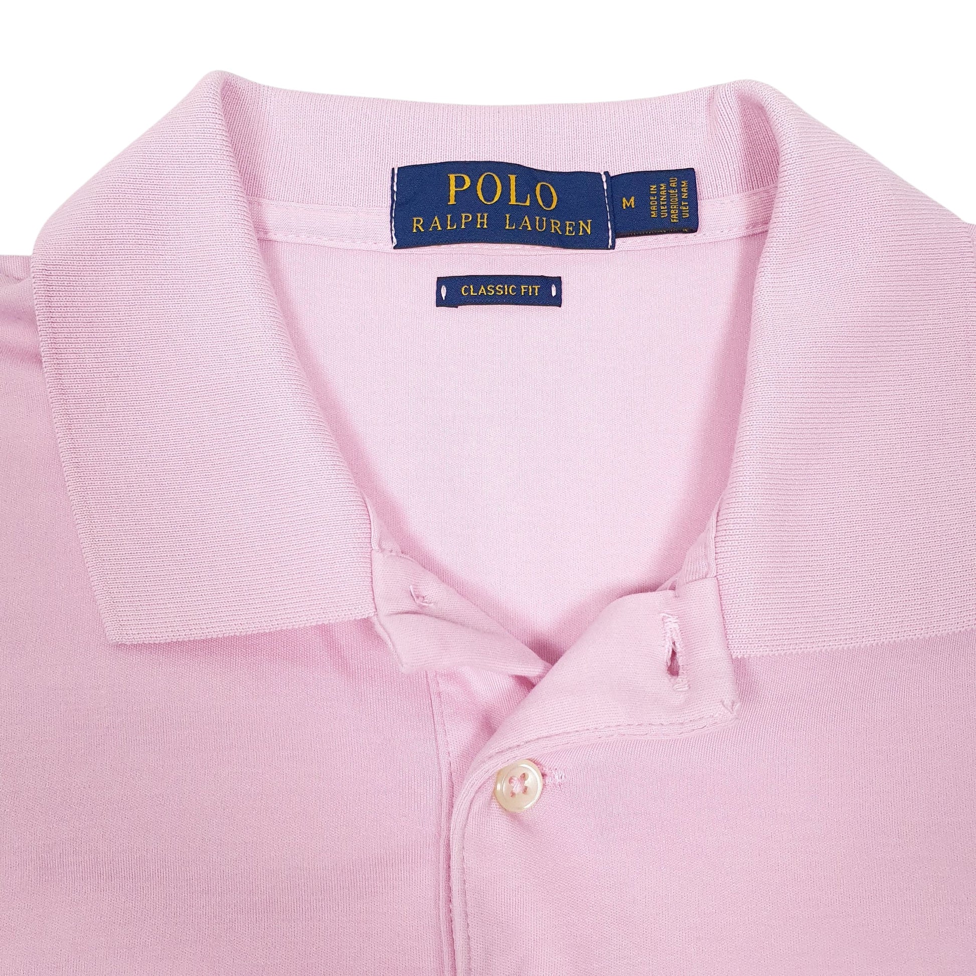 Mens Pink Polo Ralph Lauren   Polo Shirt