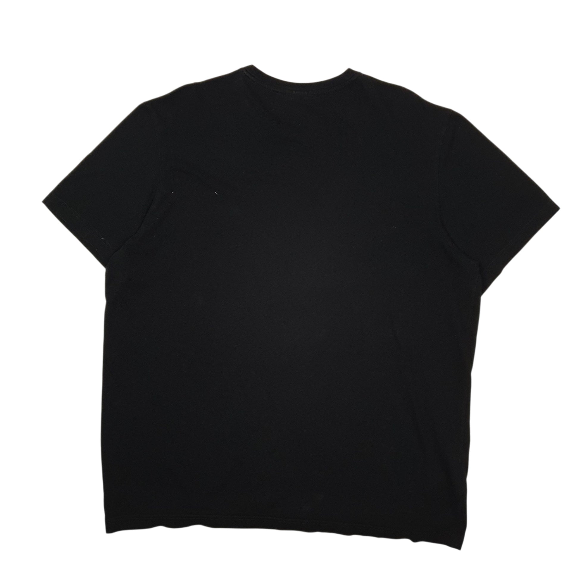 Mens Black Lacoste   T Shirt
